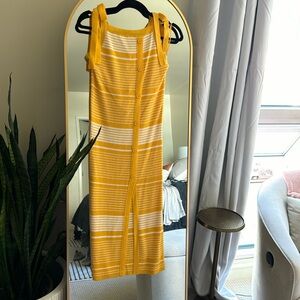 NWT rib knit midi dress